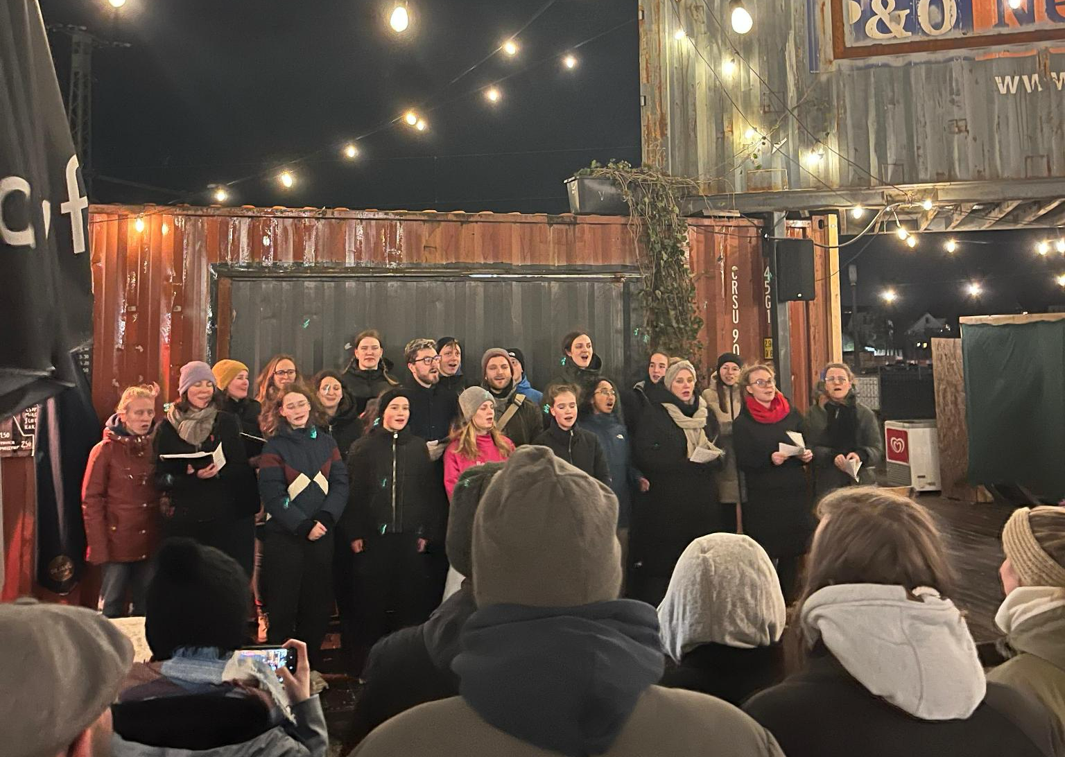 Weihnachtskonzert im Gleispark 2023